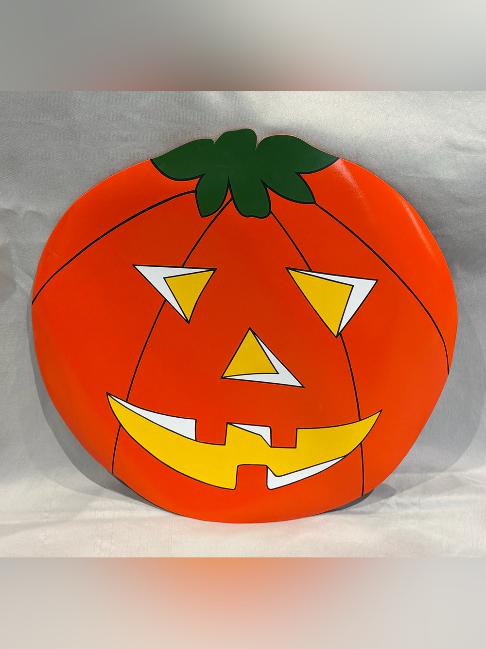 Vintage Vinyl Pumpkin Placemat